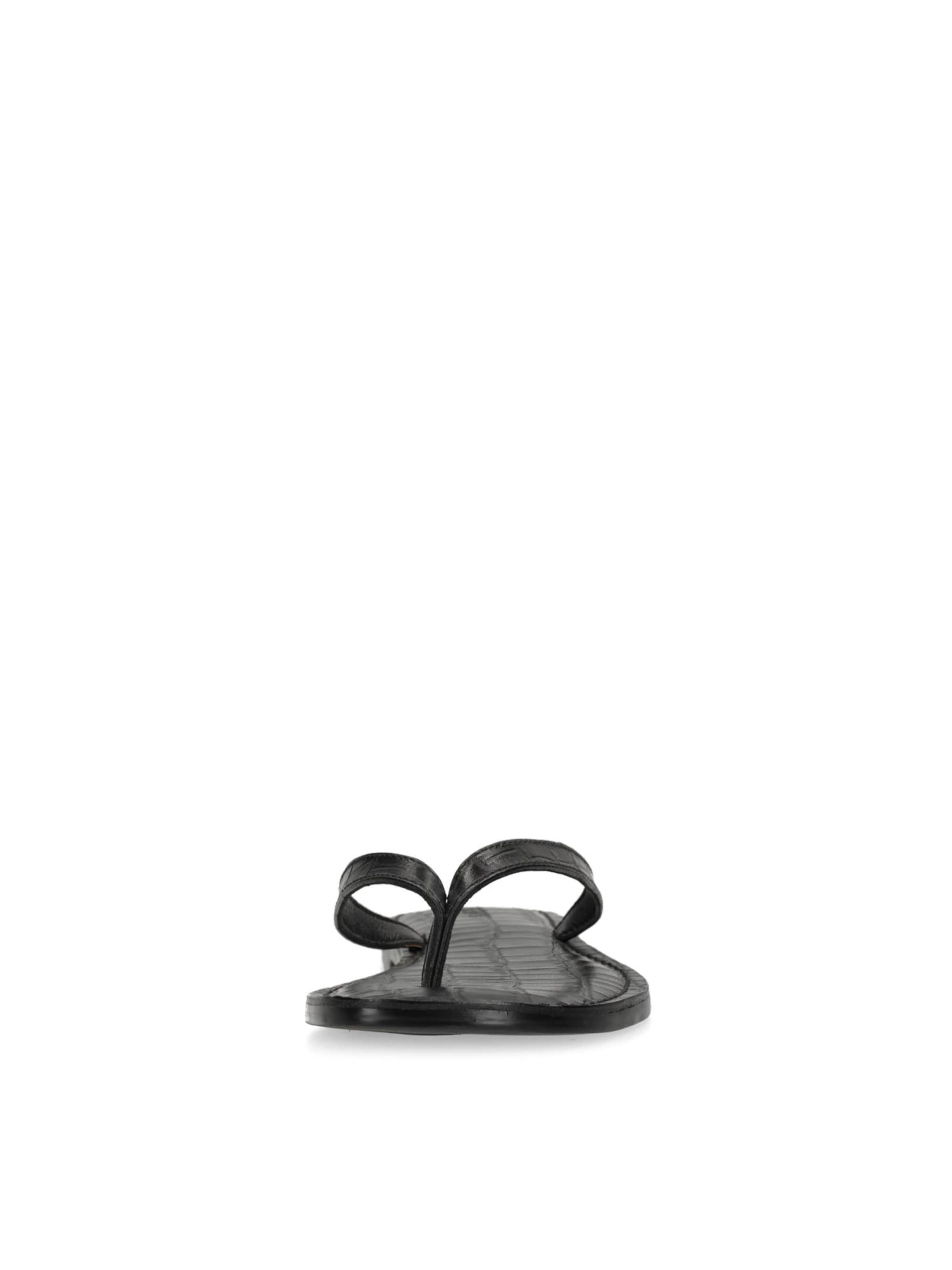 Tongs SACHA en noir