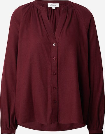 s.Oliver Pluus, värv punane: eest vaates