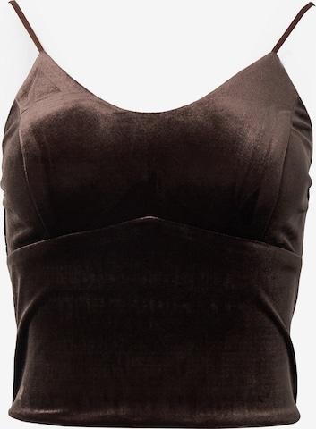 yoligex Top in Braun: Vorderseite
