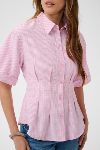 Kaffe - Blusa em rosa