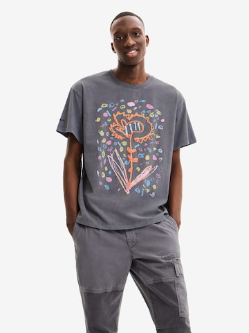 Desigual Shirt 'Art' in Grey: front