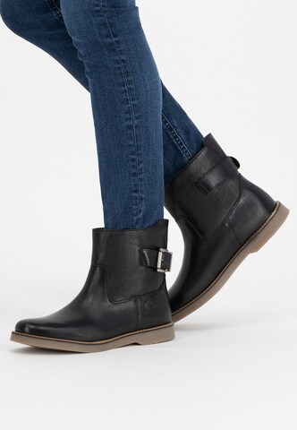 Bottines Travelin en noir : devant