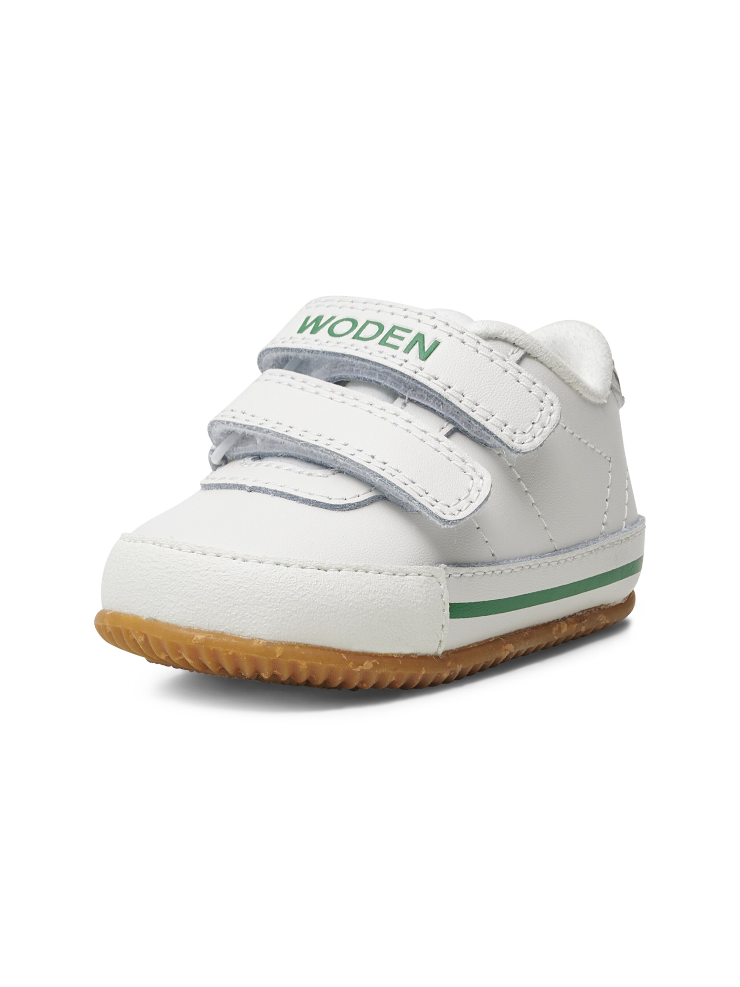 WODEN Kids Sneakers ' Robin ' i hvid: forside