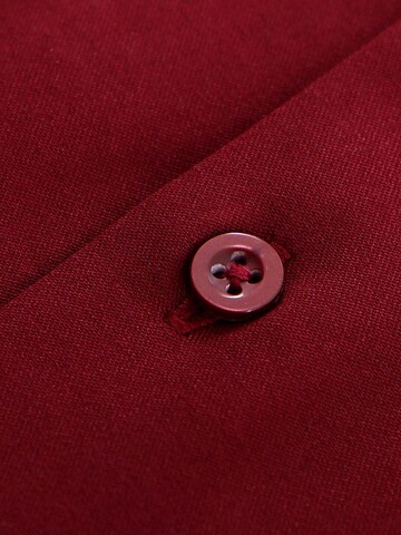Reslad Regular fit Button Up Shirt 'RS7025' in Red
