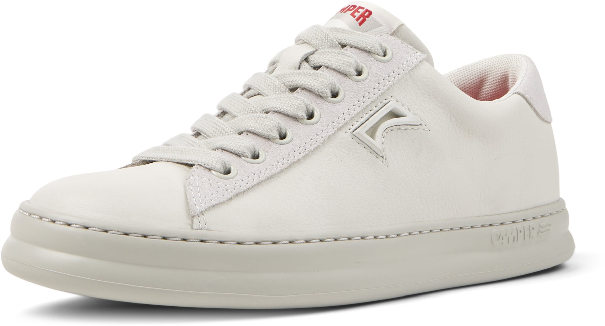 Sneaker bassa 'Runner Four' di CAMPER in bianco: frontale