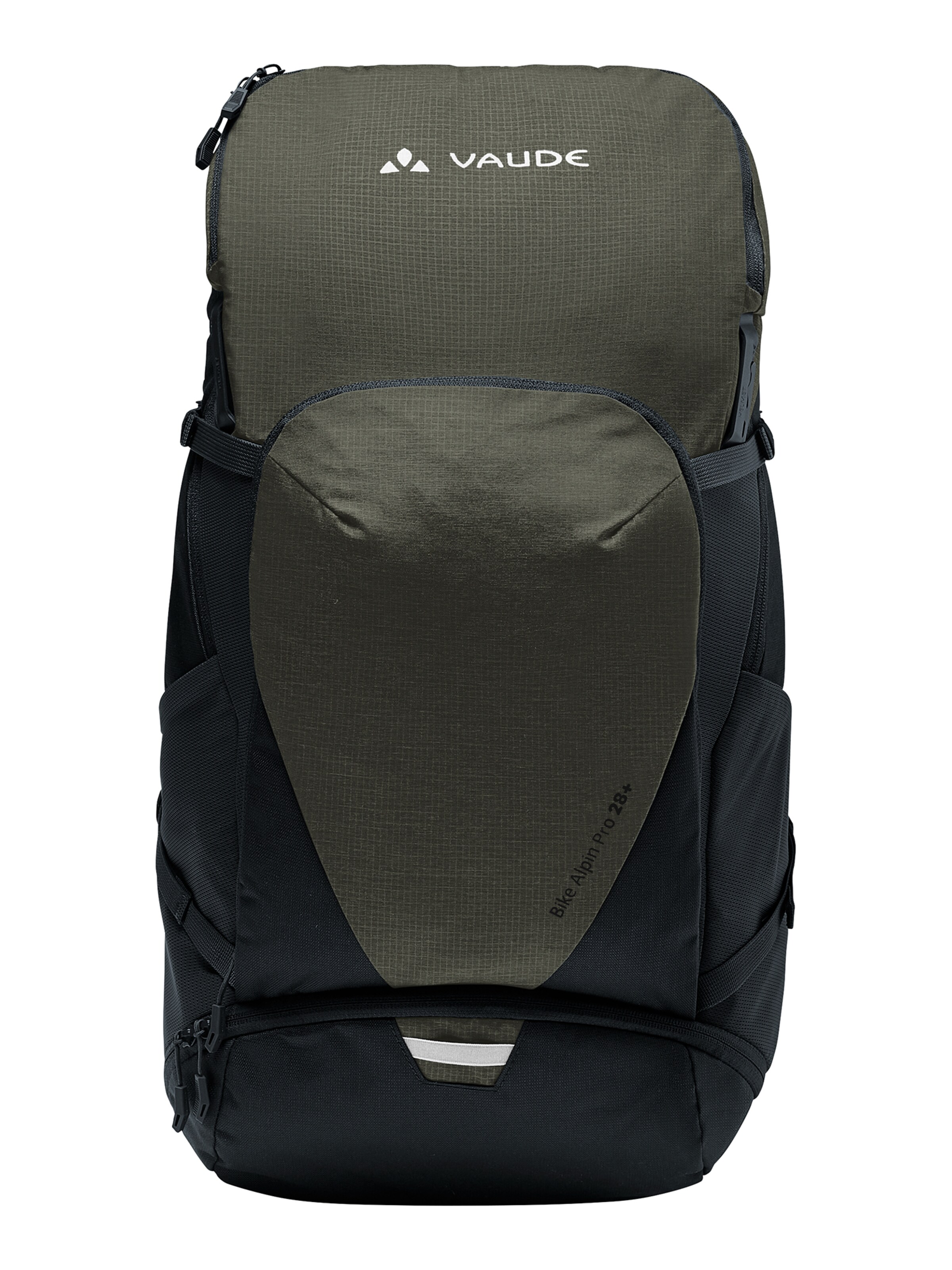 VAUDE Sportrugzak 'Bike Alpin Pro 28 +' in Groen: voorkant