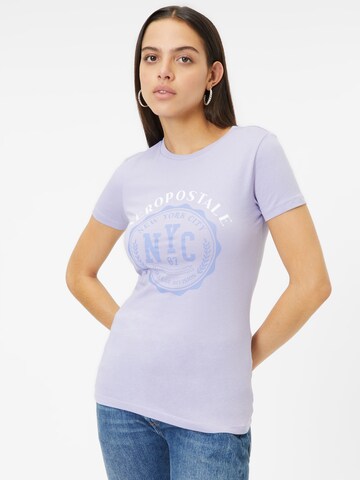 AÉROPOSTALE T-shirt i lila: framsida