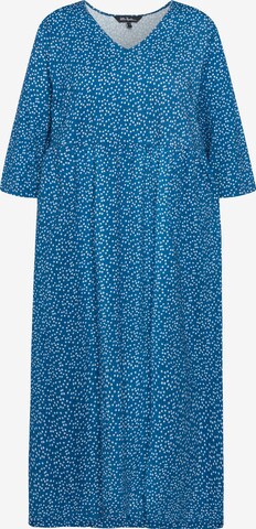 Ulla Popken Jurk in Blauw: voorkant