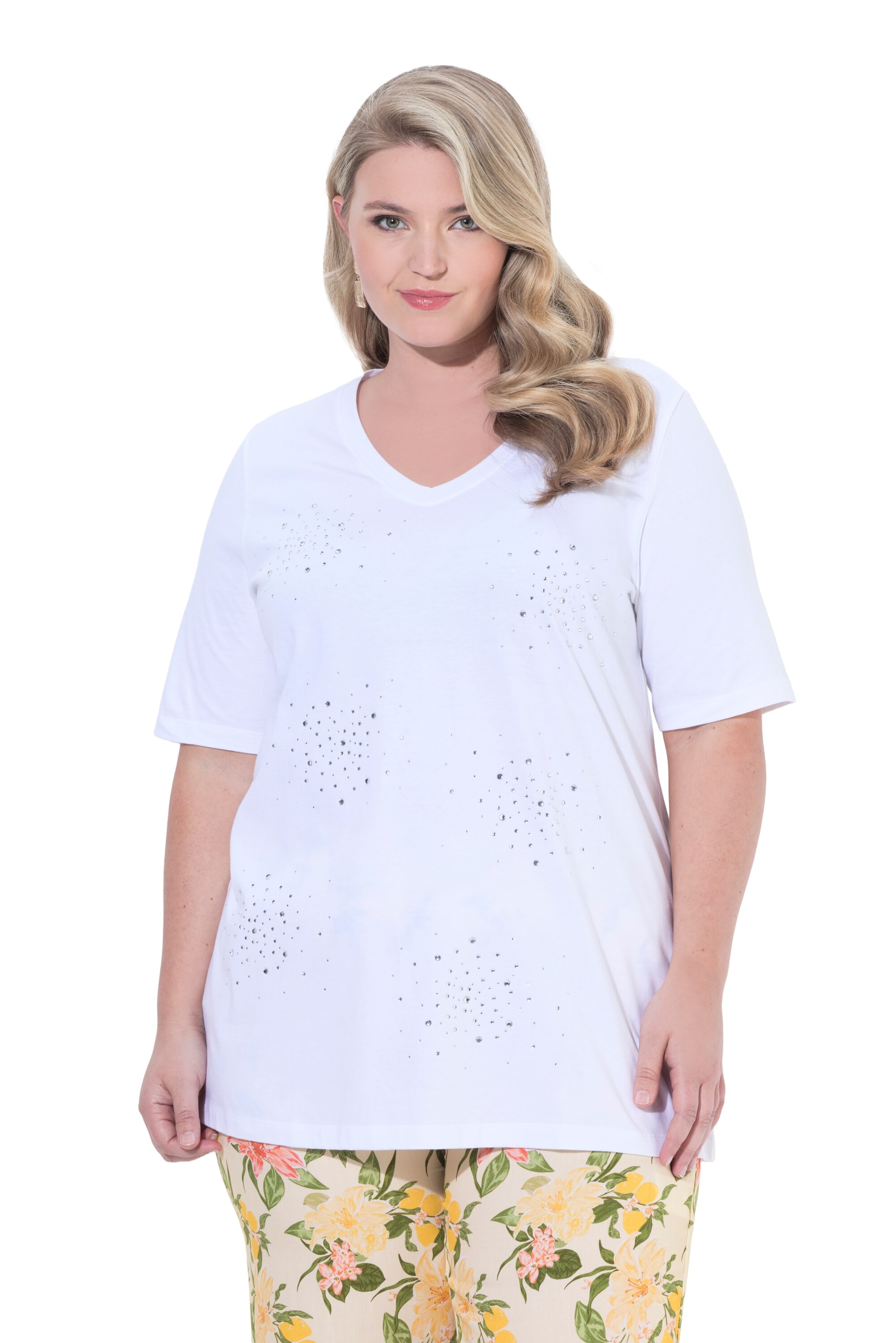 MIAMODA Shirt in Wit: voorkant
