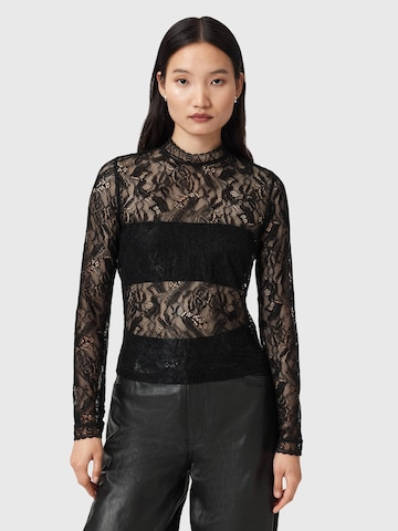 AllSaints Shirt 'ARIA' in Black: front