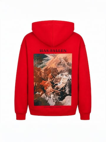 MARSIORSTUDIO. Sweatshirt 'FALLEN' in Red