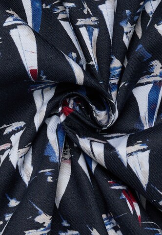 ETERNA Comfort fit Button Up Shirt in Blue