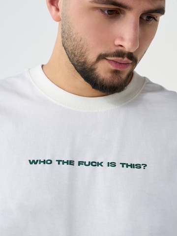 T-Shirt 'Luke' ABOUT YOU x Dardan en blanc