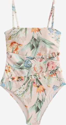 NextBandeau Jednodijelni kupaći kostim - roza boja: prednji dio