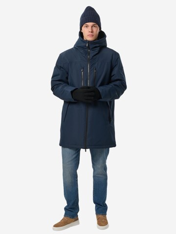 Denim Factory Přechodová parka 'Reykjavik' – modrá