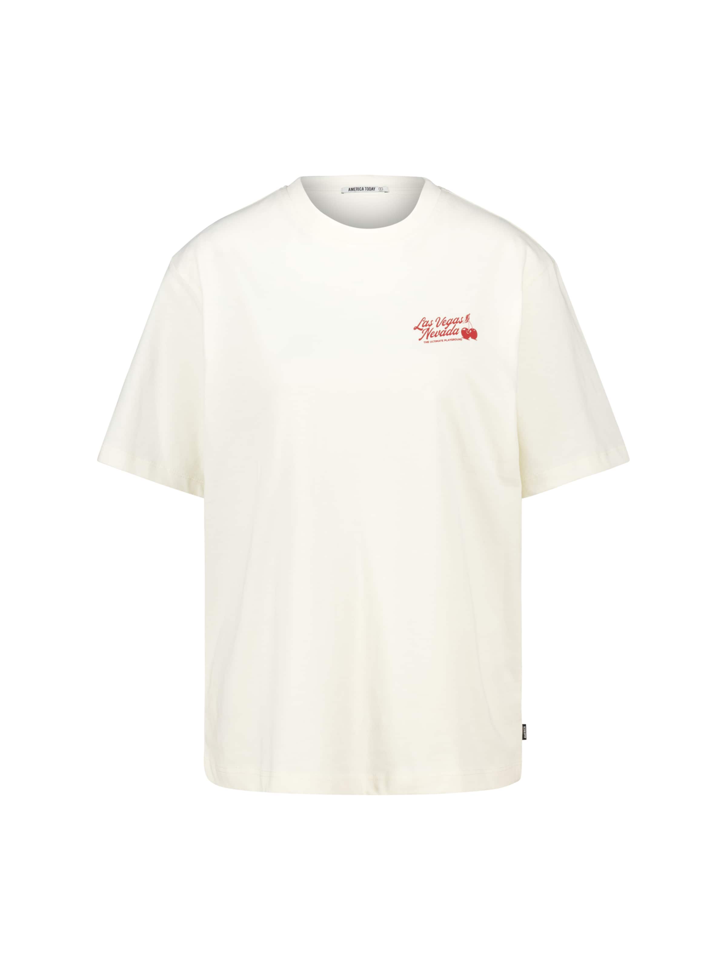 America Today T-Shirt in Weiß: Vorderseite
