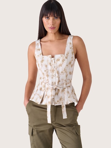 Camomilla Top 'Ted' in Wit: voorkant