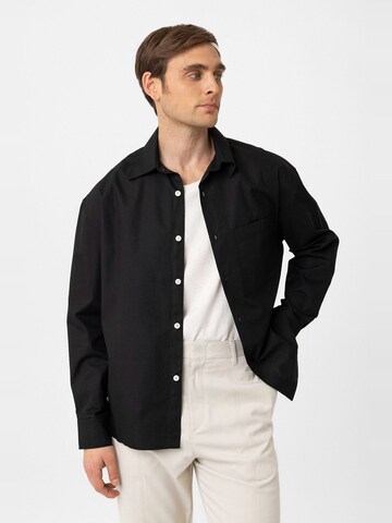 Antioch Regular fit Button Up Shirt 'Jimin' in Black