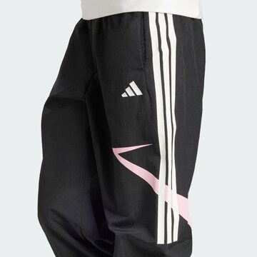 ADIDAS SPORTSWEAR Tapered Sports trousers 'Tiro' in Black