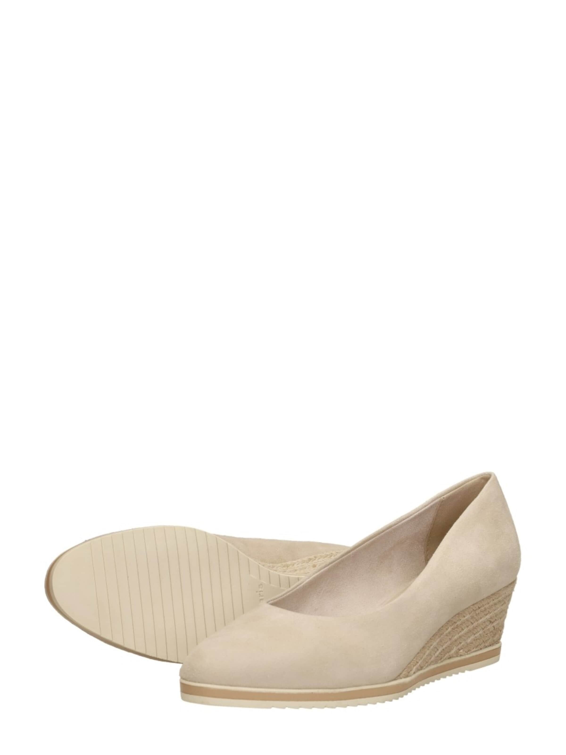 Tamaris Pumps 'Sleehak' in Beige