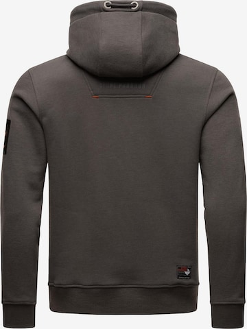 STONE HARBOUR Sweatshirt 'Crazy Frank' i grå