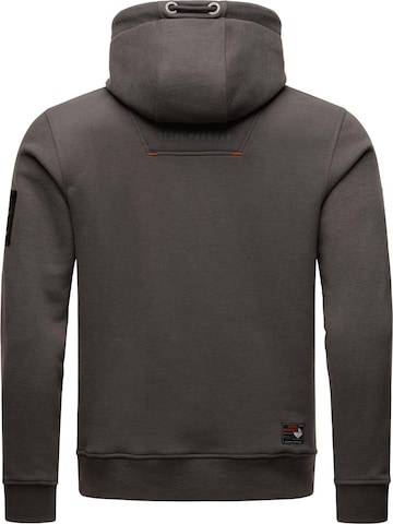 STONE HARBOUR Sweatshirt 'Crazy Frank' in Grey