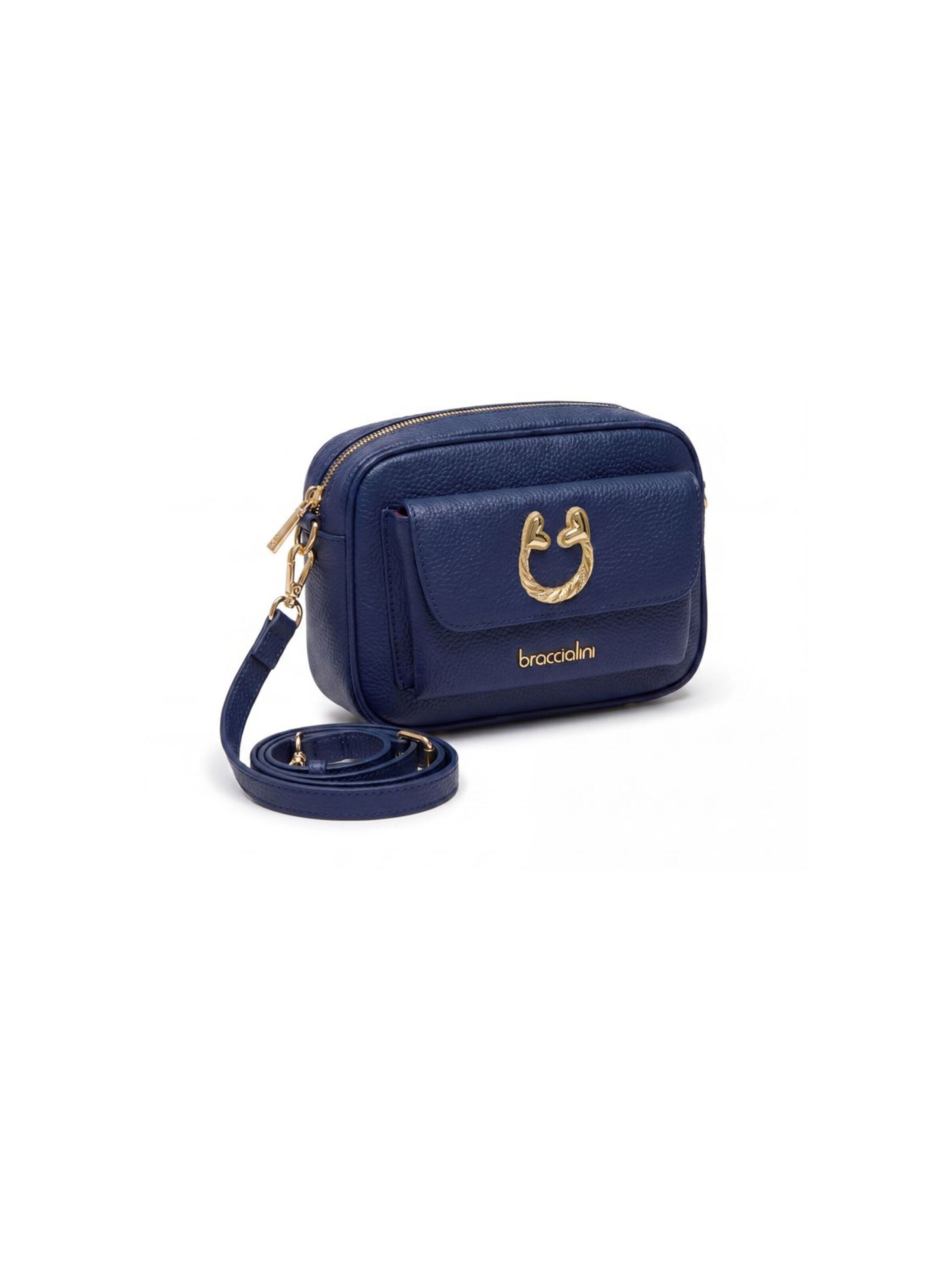 Borsa a tracolla 'Dolly' di Braccialini in blu