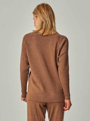 YOU LOOK PERFECT Pullover 'DORINA'‌‌‌‌‌‌‌‌ in Braun