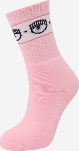 Chiara Ferragni Ponožky – pink: přední strana