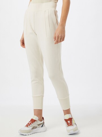 Varley Zúžený Sportovní kalhoty 'Amberley' – bílá: přední strana