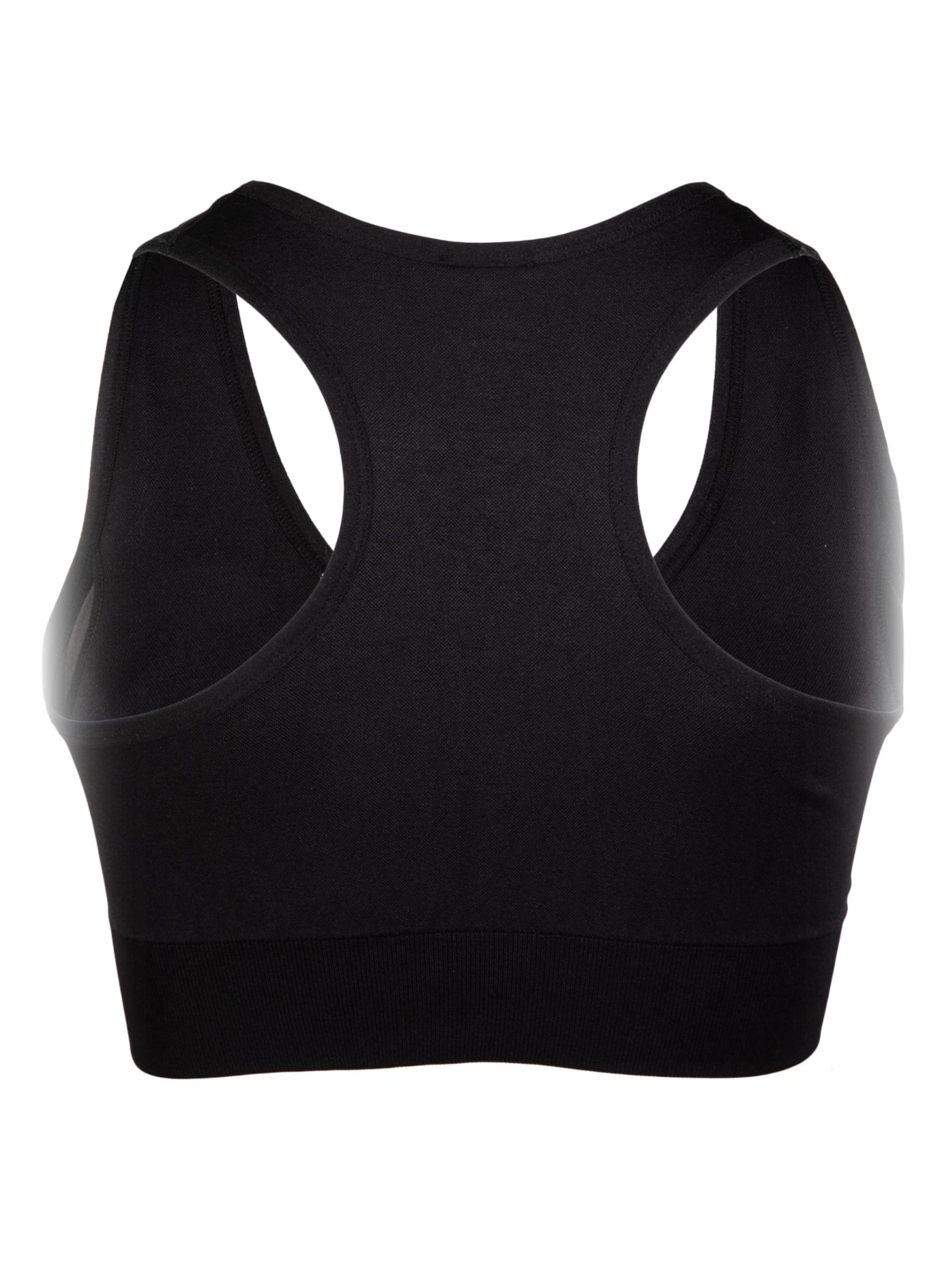 Bustino Reggiseno sportivo di Gorilla Wear in nero