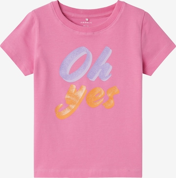 T-Shirt 'Hanne' NAME IT en rose : devant
