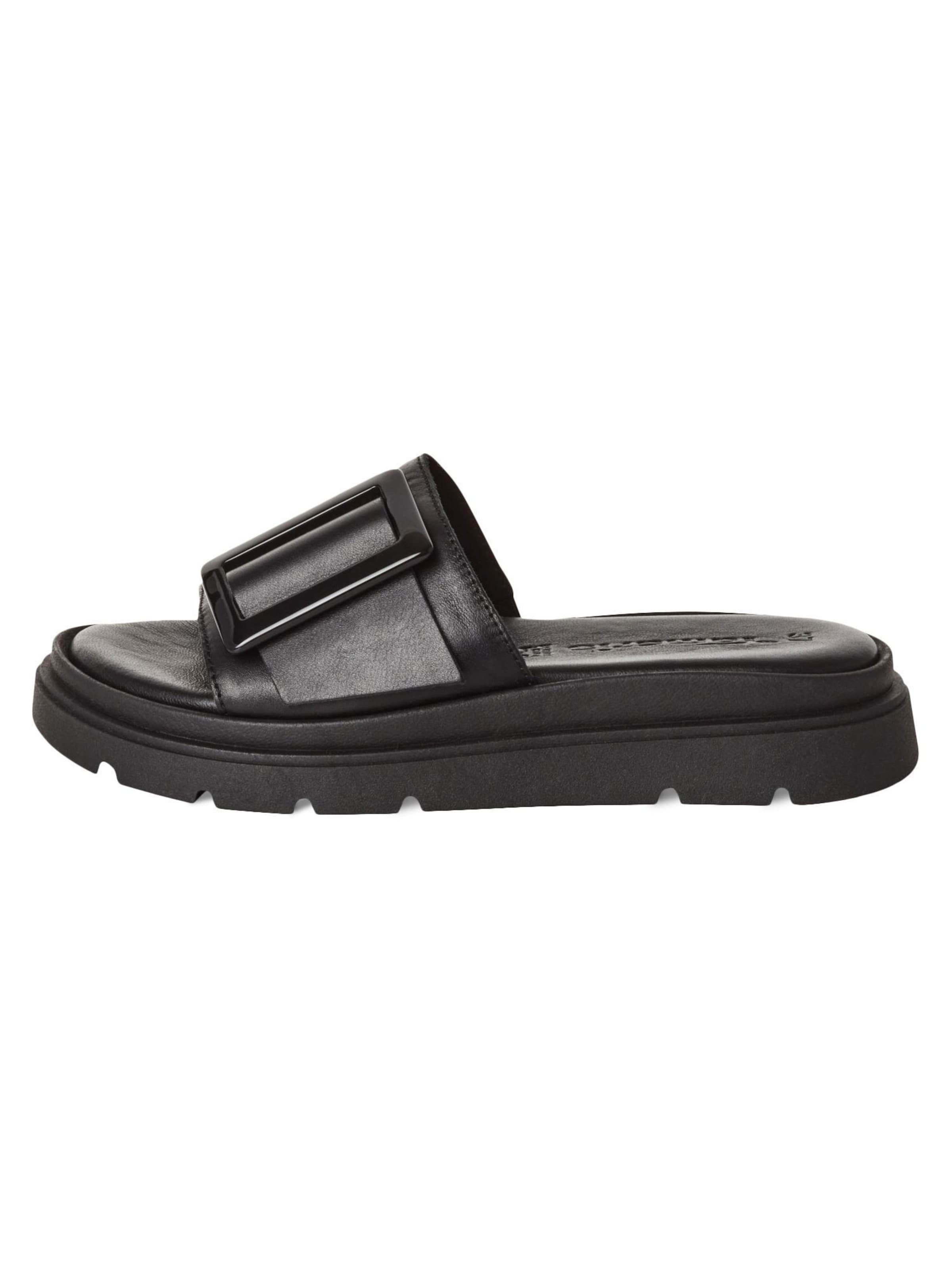 Tamaris Mules in Black