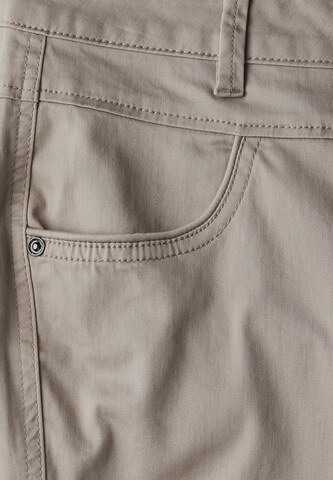 STREET ONE Slim fit Pants 'Yulius' in Grey