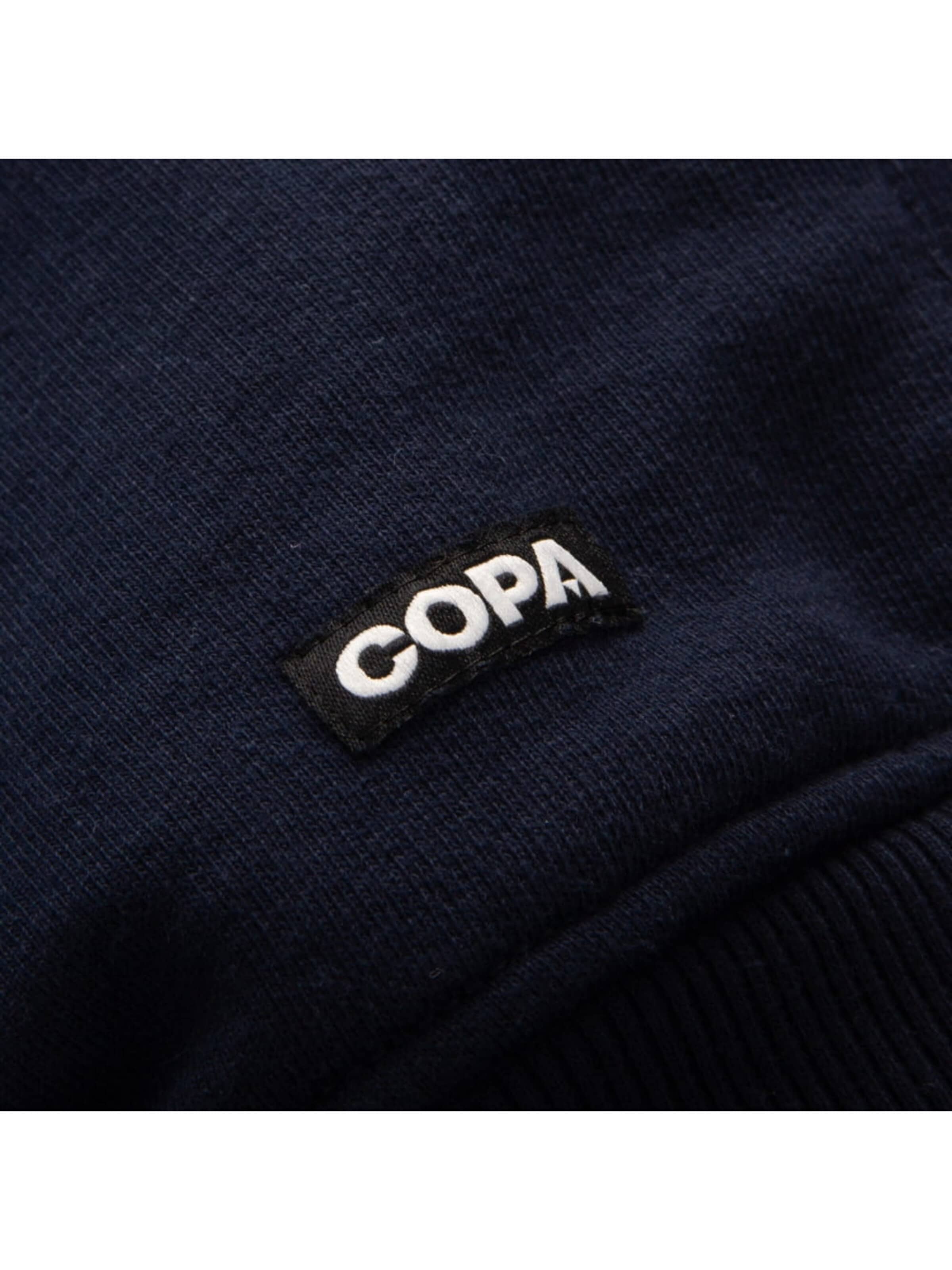 COPA FOOTBALL Trui 'France Legends Geborduurde Hoodie' in Blauw