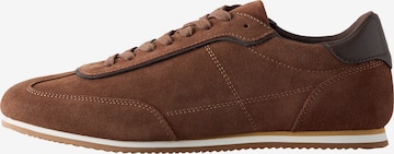 Baskets basses Next en marron : devant