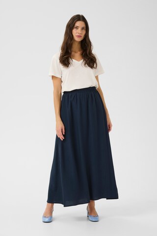 Jupe 'CRLori' Cream en bleu