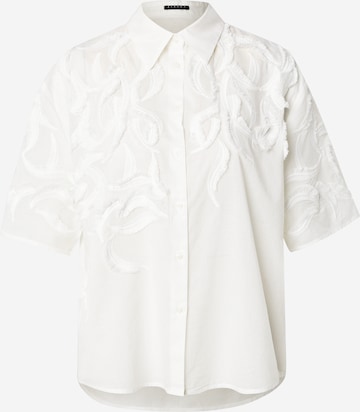 SisleyBluza - bijela boja: prednji dio