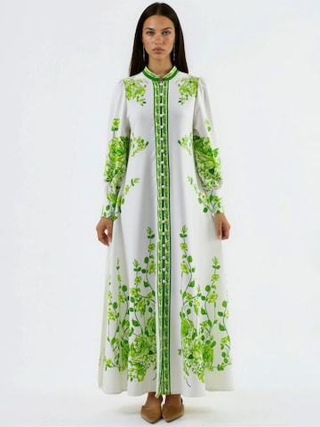 Robe MSN Collection en vert : devant