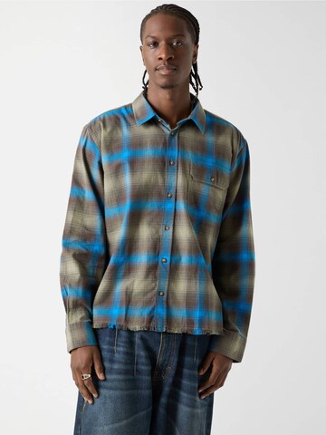 GUESS Comfort Fit Hemd in Blau: Vorderseite