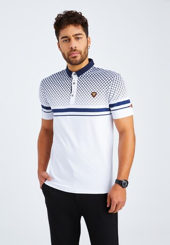 Leif Nelson Poloshirt in Weiß: predná strana