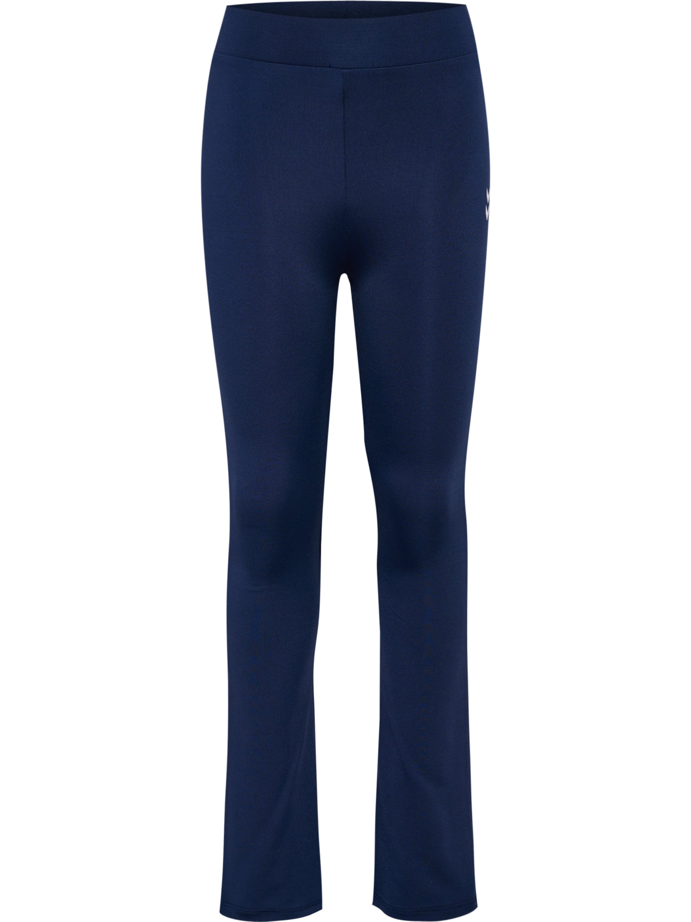 évasé Pantalon de sport Hummel en bleu : devant