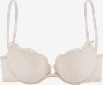 LASCANA Push-up BH in Beige: predná strana