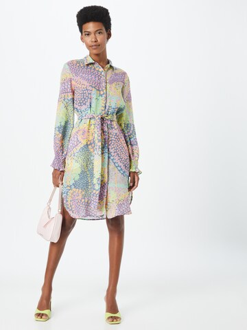 120% Lino Shirt Dress in Mixed colors