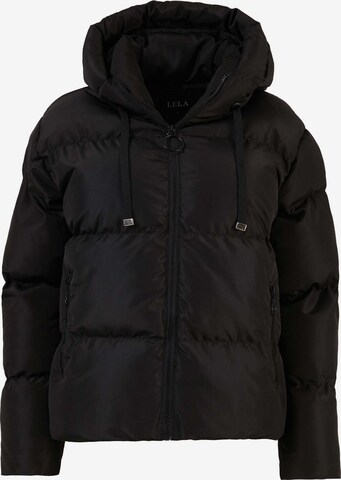 LELA Winter Jacket in Black: front