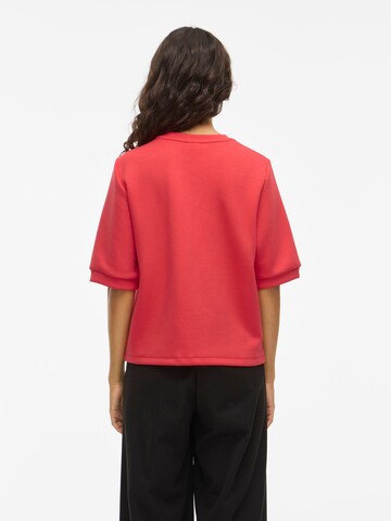 VILA Sweatshirt in Red