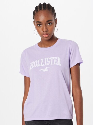 HOLLISTER T-shirt i lila: framsida