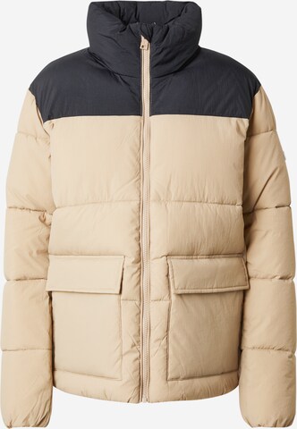 Champion Authentic Athletic Apparel Jacke 'Legacy' in Beige: predná strana