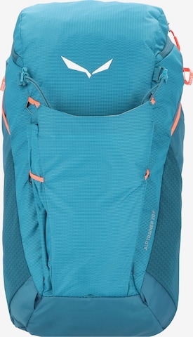 SALEWA Sports Backpack 'Alp Trainer' in Blue: front