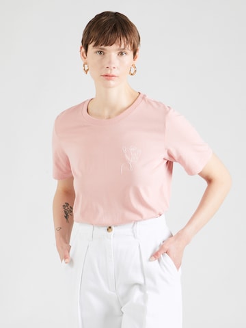 T-shirt s.Oliver en rose : devant